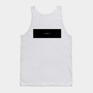 Anamorphic T Shirt Tank Top